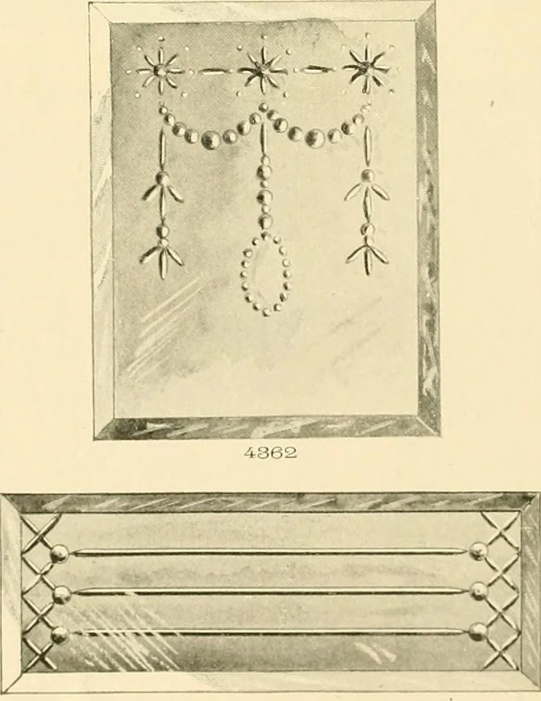 An illustration from Official catalogue and price lists on public and domestic art glass., 1897, leaf 23
