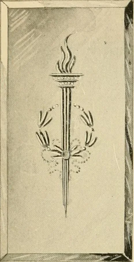 An illustration from Official catalogue and price lists on public and domestic art glass., 1897, leaf 24