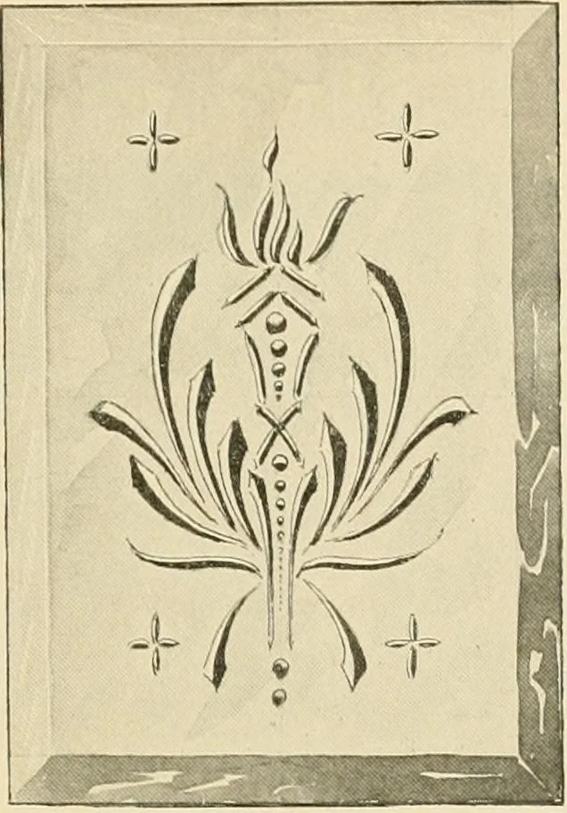 An illustration from Official catalogue and price lists on public and domestic art glass., 1897, leaf 24
