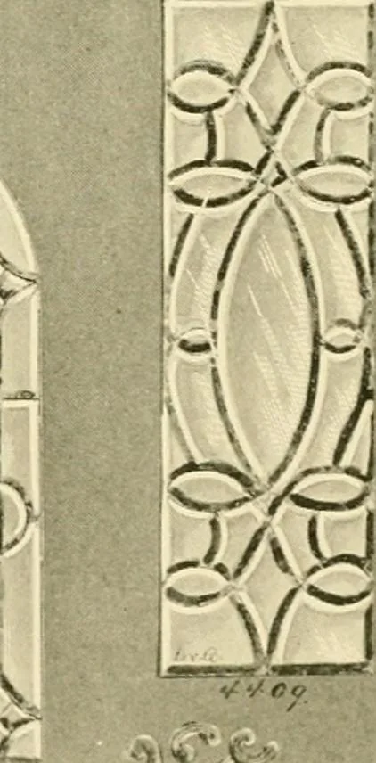 An illustration from Official catalogue and price lists on public and domestic art glass., 1897, leaf 29