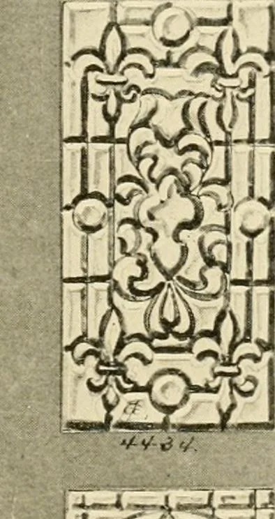 An illustration from Official catalogue and price lists on public and domestic art glass., 1897, leaf 32