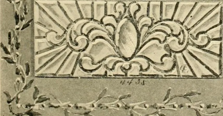 An illustration from Official catalogue and price lists on public and domestic art glass., 1897, leaf 32