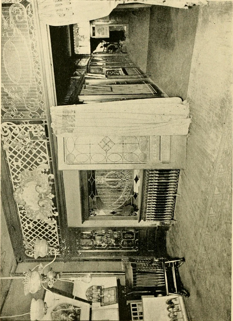 An illustration from Official catalogue and price lists on public and domestic art glass., 1897, leaf 7