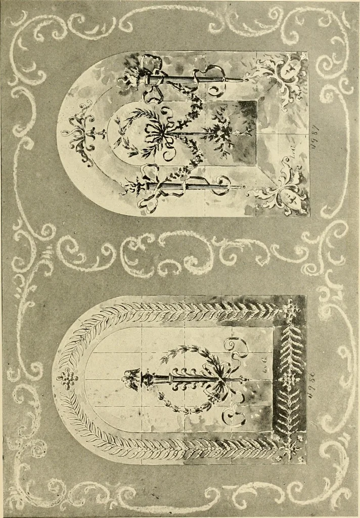 An illustration from Official catalogue and price lists on public and domestic art glass., 1897, leaf 76