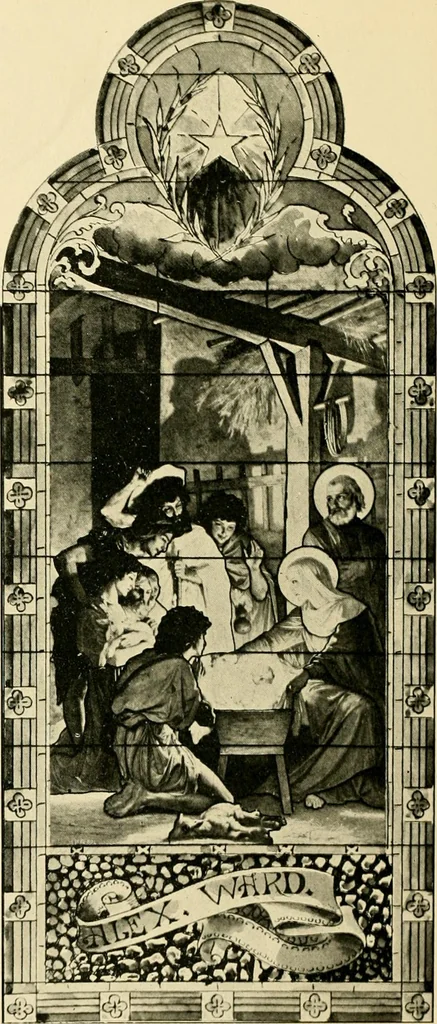 An illustration from Official catalogue and price lists on public and domestic art glass., 1897, leaf 97