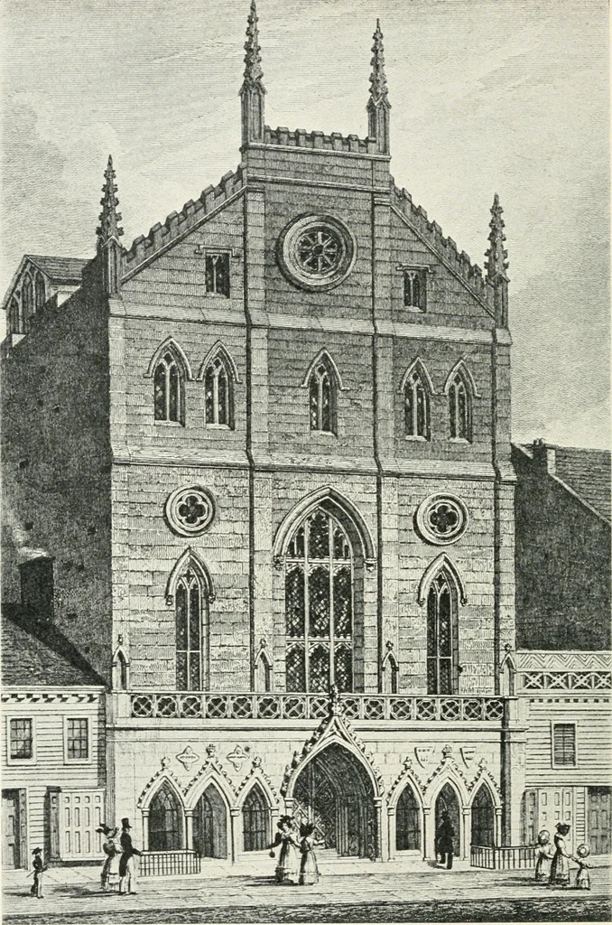 An illustration from Official exposition record and history of Masonry in the state of New York in connection with first annual fashion exposition for the benefit of Masonic hospital activities, May 8 to 13, 1922, 1922, leaf 113