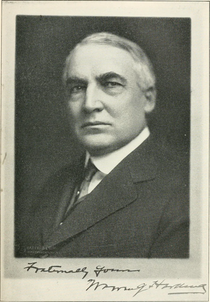An illustration from Official exposition record and history of Masonry in the state of New York in connection with first annual fashion exposition for the benefit of Masonic hospital activities, May 8 to 13, 1922, 1922, leaf 14
