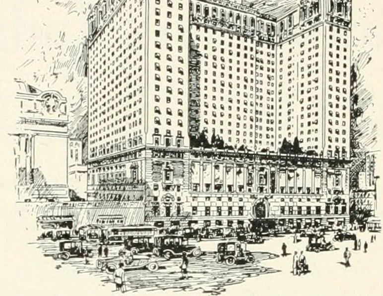 An illustration from Official exposition record and history of Masonry in the state of New York in connection with first annual fashion exposition for the benefit of Masonic hospital activities, May 8 to 13, 1922, 1922, leaf 165
