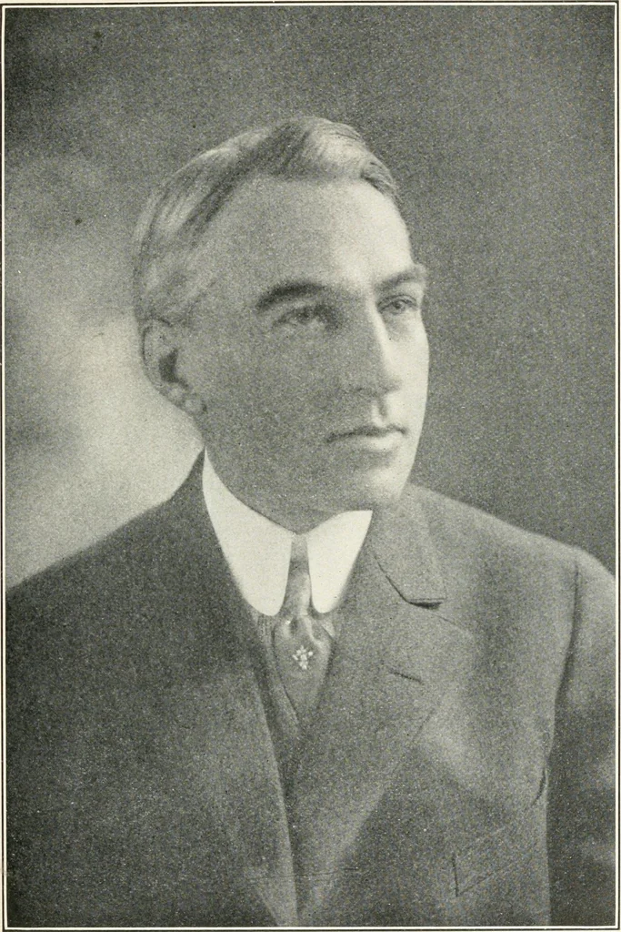 An illustration from Official exposition record and history of Masonry in the state of New York in connection with first annual fashion exposition for the benefit of Masonic hospital activities, May 8 to 13, 1922, 1922, leaf 18
