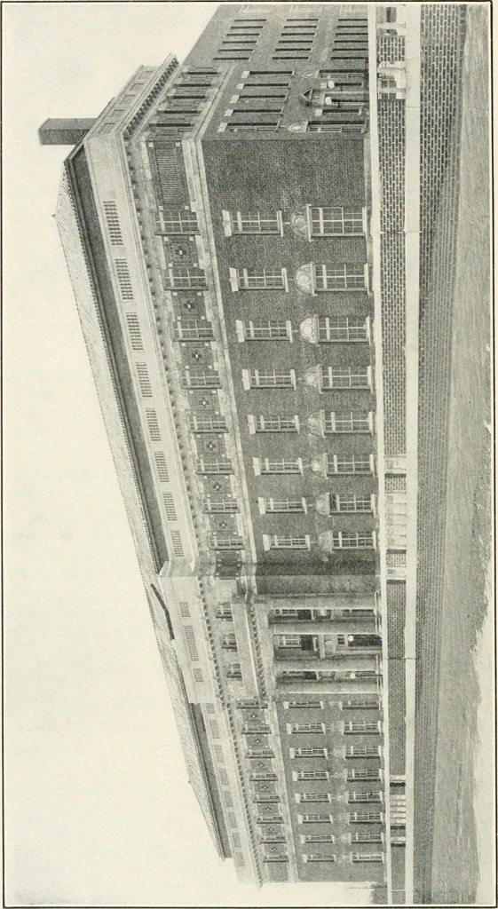 An illustration from Official exposition record and history of Masonry in the state of New York in connection with first annual fashion exposition for the benefit of Masonic hospital activities, May 8 to 13, 1922, 1922, leaf 29