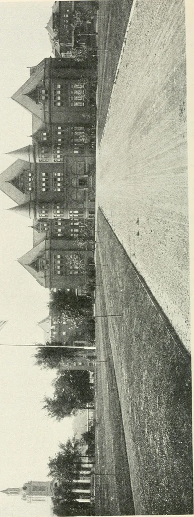 An illustration from Official exposition record and history of Masonry in the state of New York in connection with first annual fashion exposition for the benefit of Masonic hospital activities, May 8 to 13, 1922, 1922, leaf 35