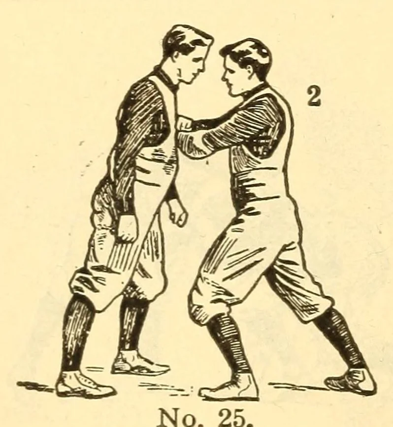 An illustration from The official football guide, 1911, leaf 178