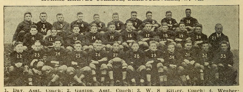 An illustration from The official football guide, 1920, leaf 354