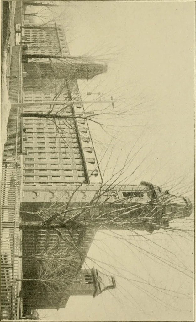 An illustration from Official manual and reference book of the National Loom Fixers Association of America : officers, constitution, by-laws, etc., 1903, leaf 104