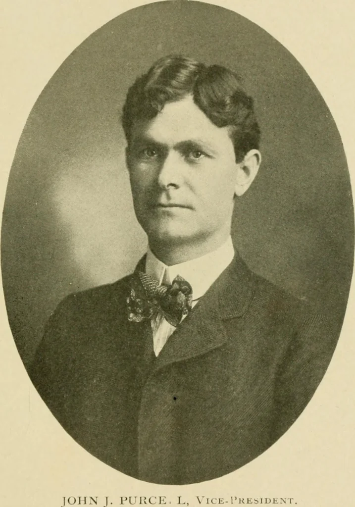 An illustration from Official manual and reference book of the National Loom Fixers Association of America : officers, constitution, by-laws, etc., 1903, leaf 12