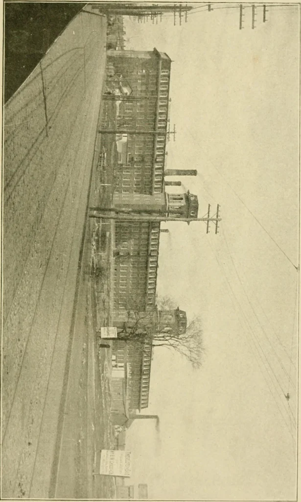 An illustration from Official manual and reference book of the National Loom Fixers Association of America : officers, constitution, by-laws, etc., 1903, leaf 54