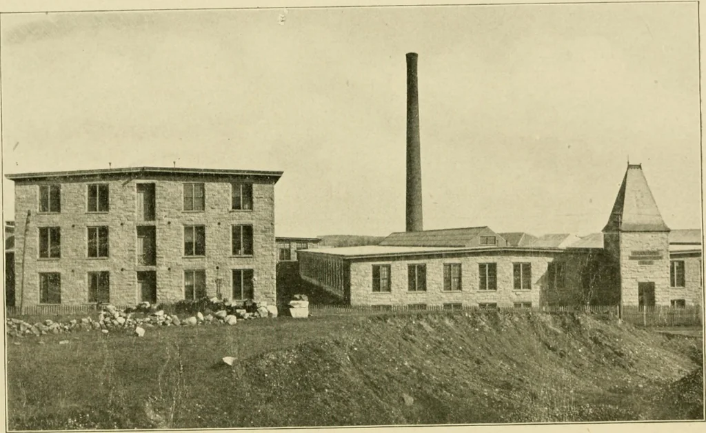 An illustration from Official manual and reference book of the National Loom Fixers Association of America : officers, constitution, by-laws, etc., 1903, leaf 58