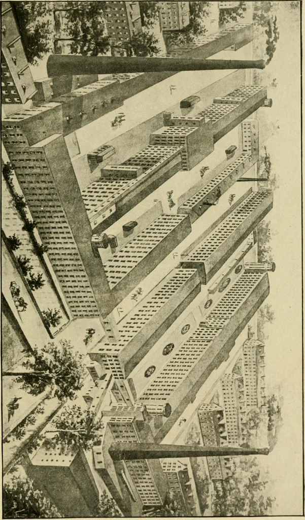 An illustration from Official manual and reference book of the National Loom Fixers Association of America : officers, constitution, by-laws, etc., 1903, leaf 72