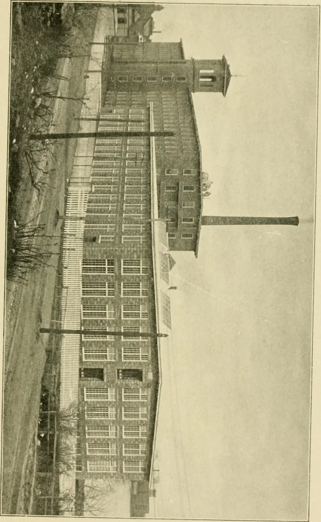 An illustration from Official manual and reference book of the National Loom Fixers Association of America : officers, constitution, by-laws, etc., 1903, leaf 78