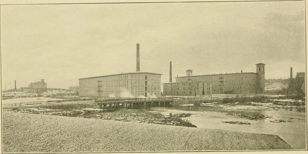An illustration from Official manual and reference book of the National Loom Fixers Association of America : officers, constitution, by-laws, etc., 1903, leaf 80