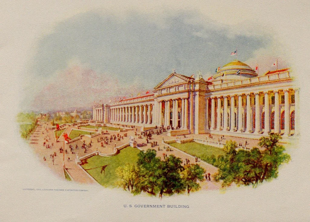 An illustration from Official souvenir Louisiana Purchase Exposition, 1904, leaf 11