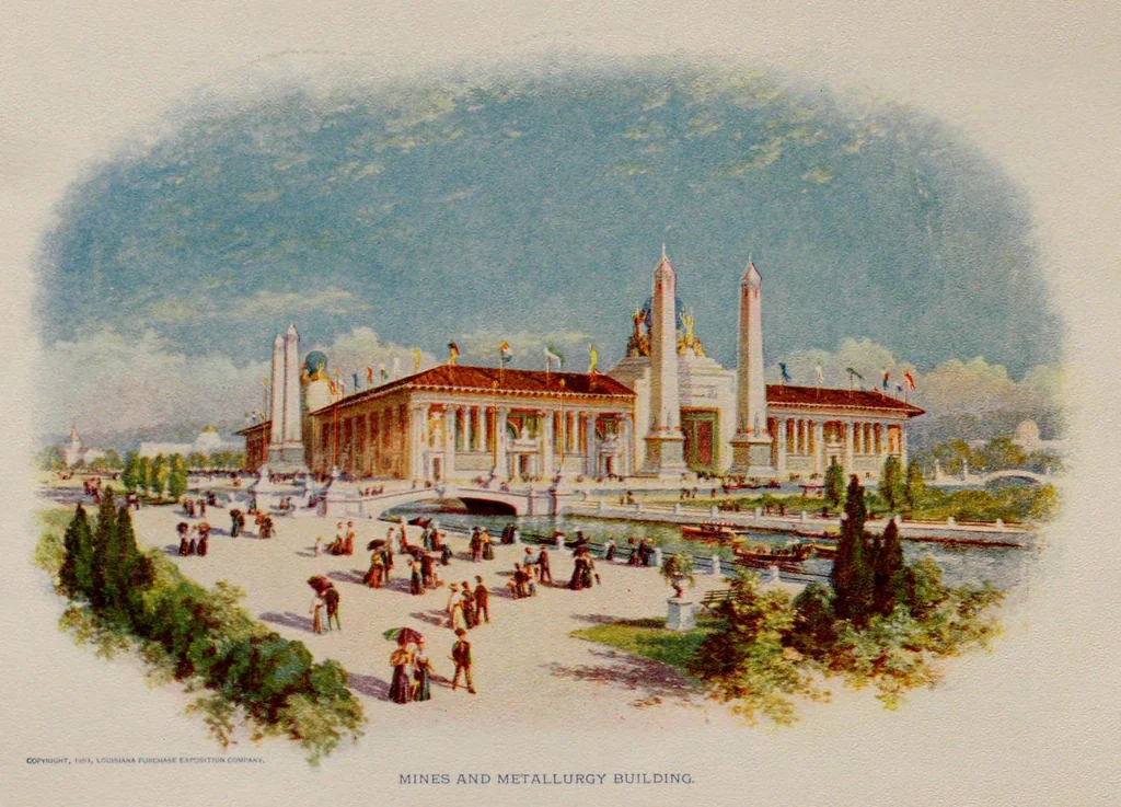 An illustration from Official souvenir Louisiana Purchase Exposition, 1904, leaf 13