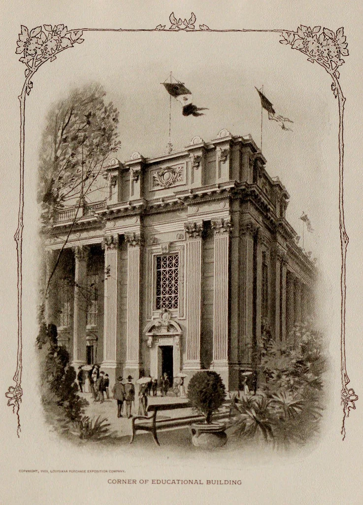 An illustration from Official souvenir Louisiana Purchase Exposition, 1904, leaf 15