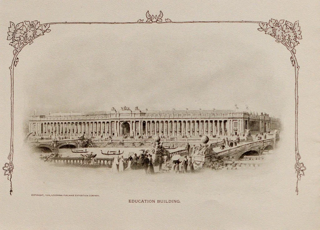 An illustration from Official souvenir Louisiana Purchase Exposition, 1904, leaf 17