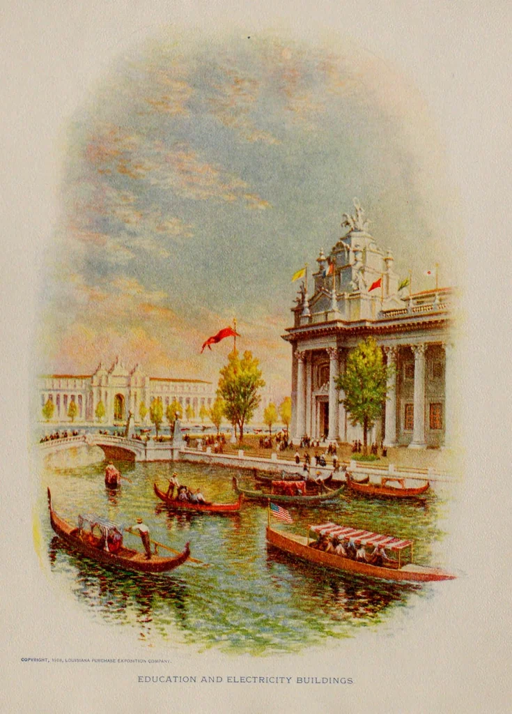 An illustration from Official souvenir Louisiana Purchase Exposition, 1904, leaf 20