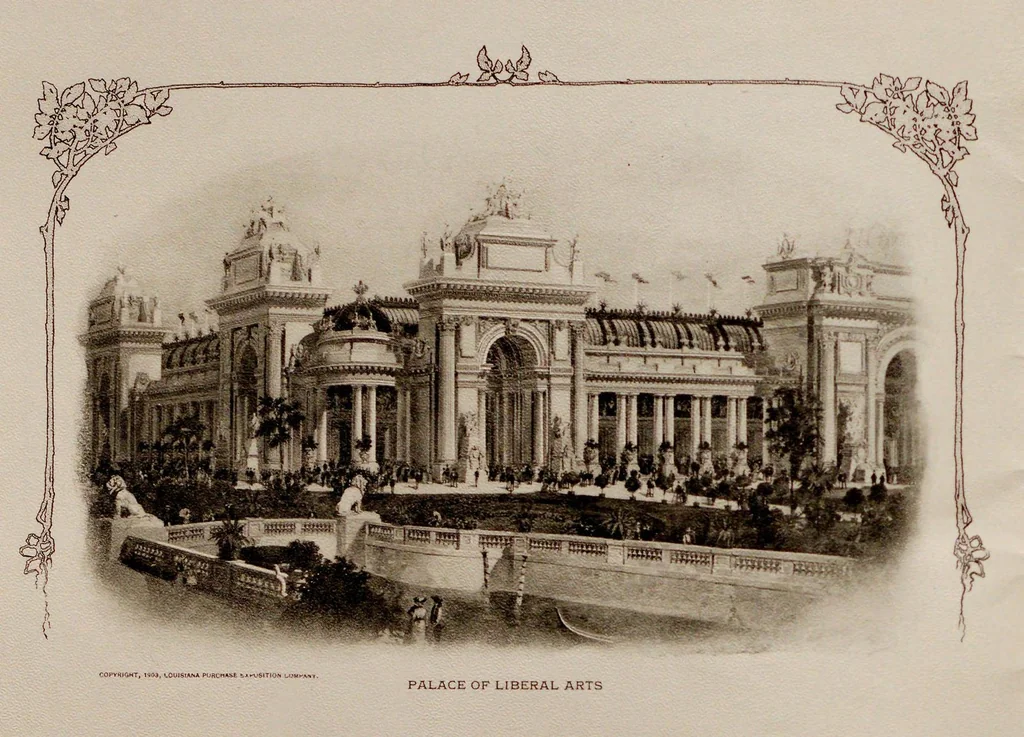 An illustration from Official souvenir Louisiana Purchase Exposition, 1904, leaf 4