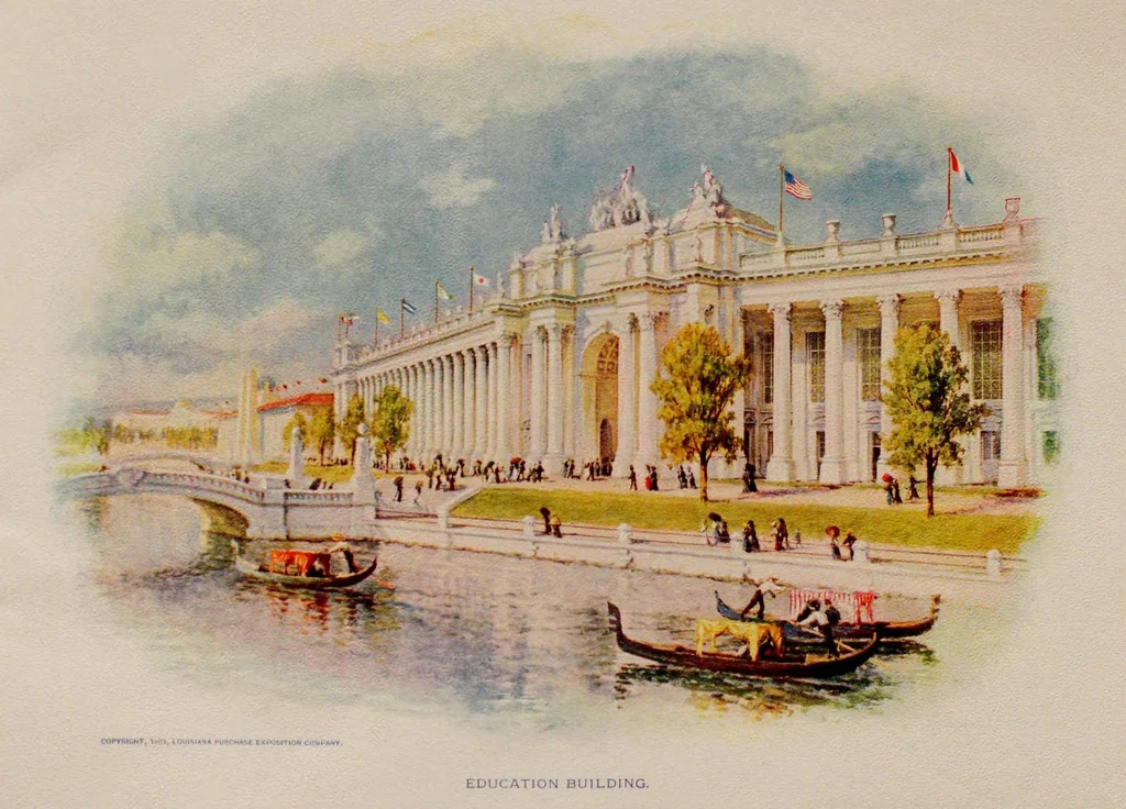An illustration from Official souvenir Louisiana Purchase Exposition, 1904, leaf 5
