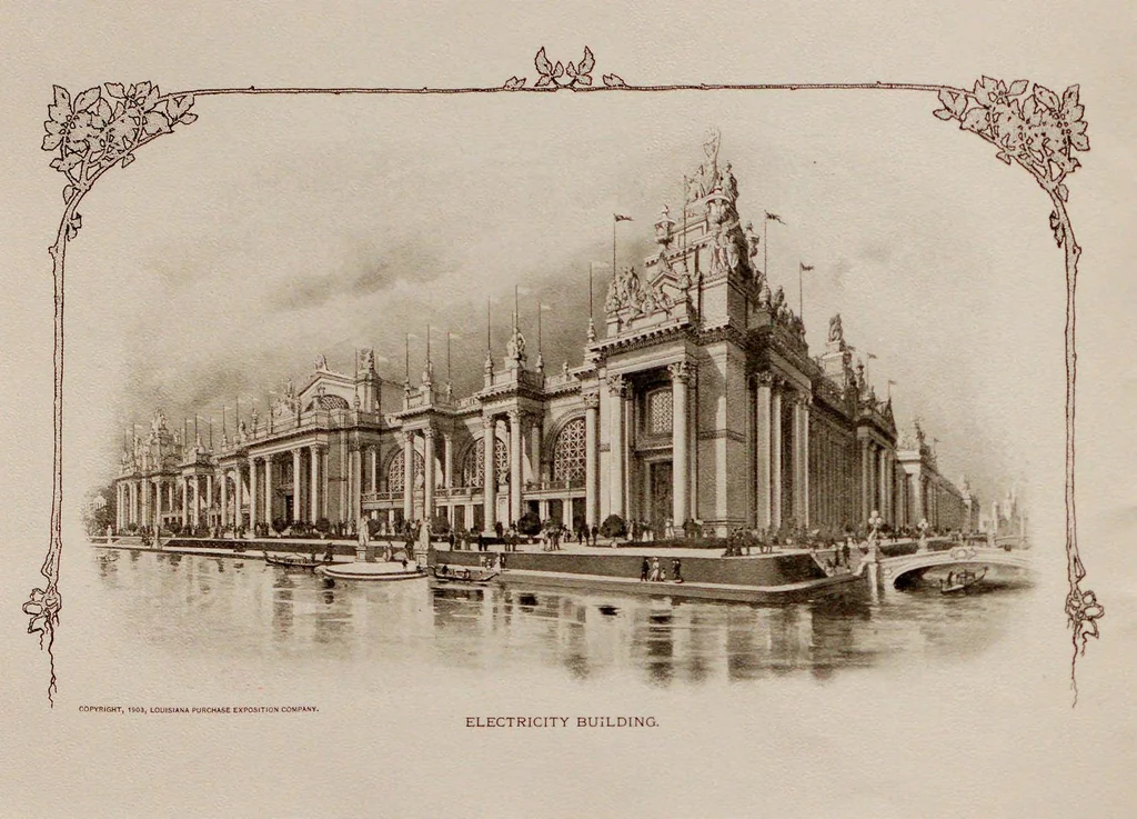 An illustration from Official souvenir Louisiana Purchase Exposition, 1904, leaf 6