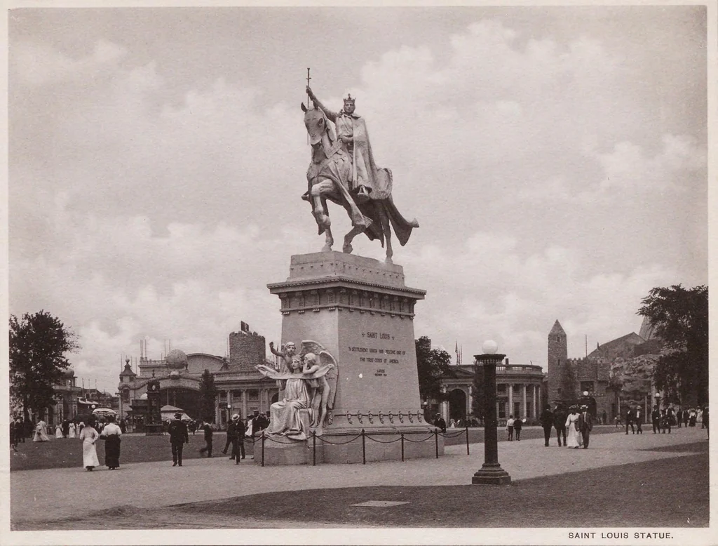 An illustration from Official universal exposition photo-gravures, 1904, leaf 5