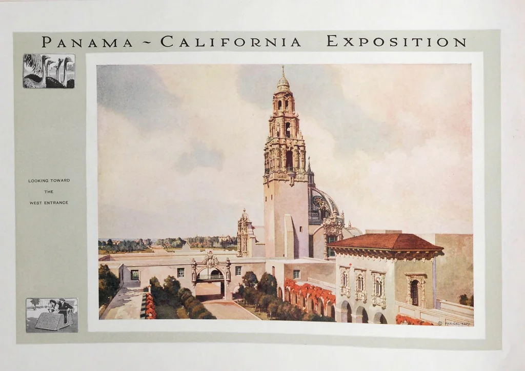 An illustration from Official views, San Diego Panama-California Exposition : San Diego all the year, 1915, 1915, leaf 14