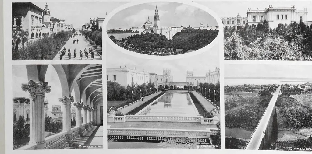 An illustration from Official views, San Diego Panama-California Exposition : San Diego all the year, 1915, 1915, leaf 16