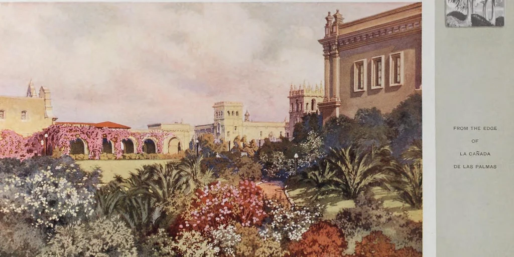 An illustration from Official views, San Diego Panama-California Exposition : San Diego all the year, 1915, 1915, leaf 23