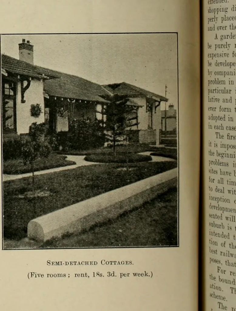 An illustration from Official volume of proceedings of the first New Zealand town-planning conference and exhibition. Wellington, 20th to 23rd May, 1919 .., 1919, leaf 159
