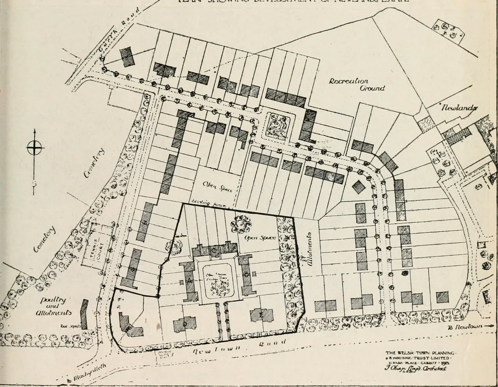 An illustration from Official volume of proceedings of the first New Zealand town-planning conference and exhibition. Wellington, 20th to 23rd May, 1919 .., 1919, leaf 172