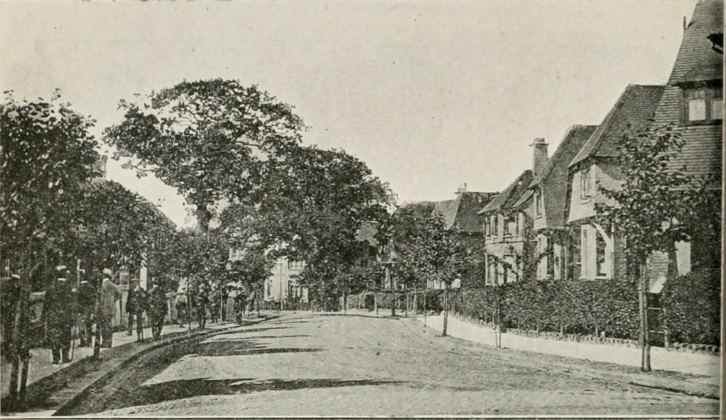 An illustration from Official volume of proceedings of the first New Zealand town-planning conference and exhibition. Wellington, 20th to 23rd May, 1919 .., 1919, leaf 193