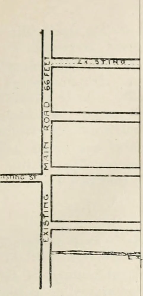 An illustration from Official volume of proceedings of the first New Zealand town-planning conference and exhibition. Wellington, 20th to 23rd May, 1919 .., 1919, leaf 60