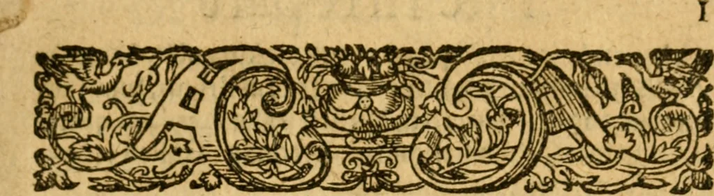An illustration from Of ghostes and spirites, walking by night: and of straunge noyses, crackes, and sundrie forewarnings: which commonly happen before the death of men: great slaughters, and alterations of kingdoms., 1596, leaf 24