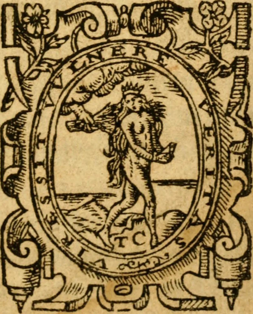 An illustration from Of ghostes and spirites, walking by night: and of straunge noyses, crackes, and sundrie forewarnings: which commonly happen before the death of men: great slaughters, and alterations of kingdoms., 1596, leaf 4