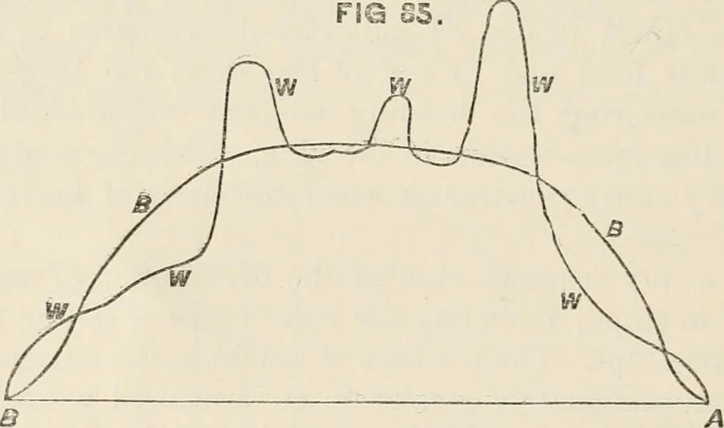 An illustration from A manual of naval architecture. For the use of officers of the Royal Navy, officers of the Mercantile Marine, shipbuilders, shipowners, and yachtsmen, 1889, leaf 311