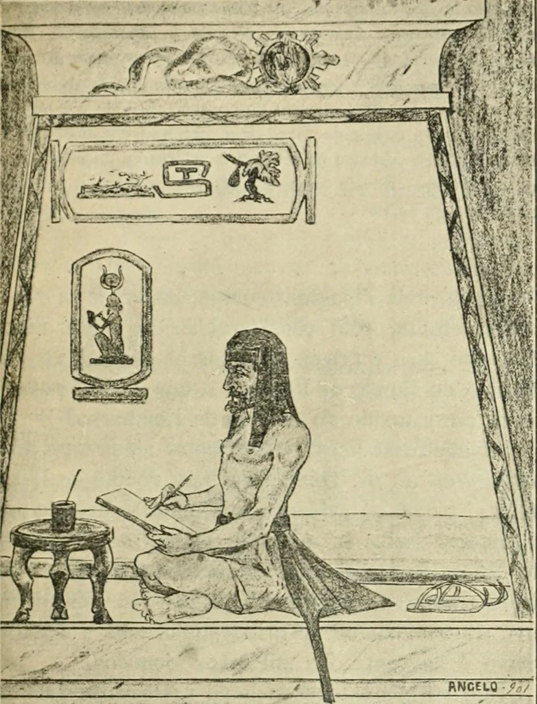 An illustration from O genio e o talento na pathologia; esboço crítico, 1911, leaf 154