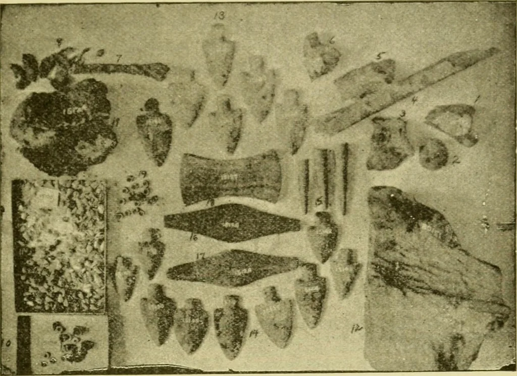 An illustration from Ohio archæological and historical publications, 1887, leaf 142