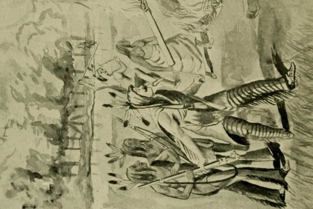 An illustration from Ohio archæological and historical publications, 1887, leaf 71