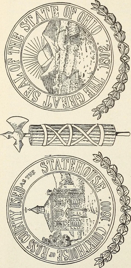 An illustration from Ohio archæological and historical quarterly, 1887, leaf 35