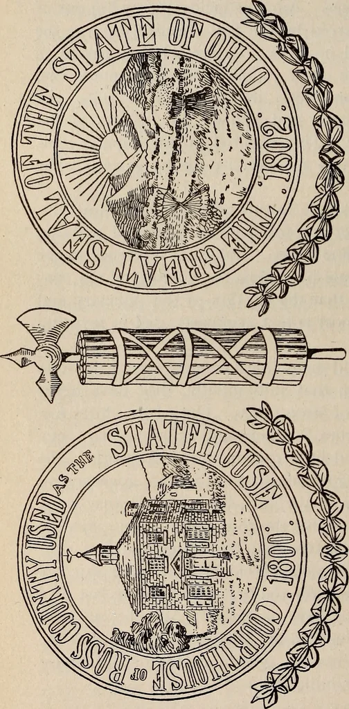 An illustration from Ohio archæological and historical quarterly, 1887, leaf 37