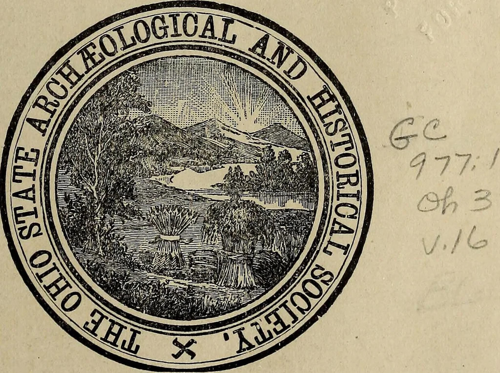 An illustration from Ohio archæological and historical quarterly, 1887, leaf 6