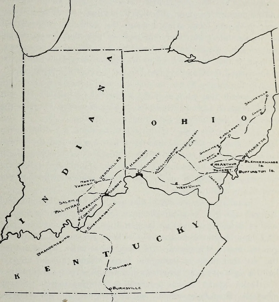 An illustration from Ohio archæological and historical quarterly, 1887, leaf 96
